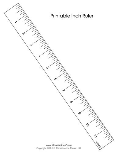 Printable Rulers Free Downloadable 12 Rulers Inch Printable Ruler 12