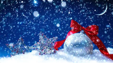 Buy Beautiful Christmas Video With Decoration And Snow