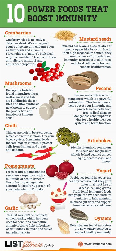 Here's what you need to be doing to keep it in working order. Immunity-Boosting Food Graphs : foods that boost immunity