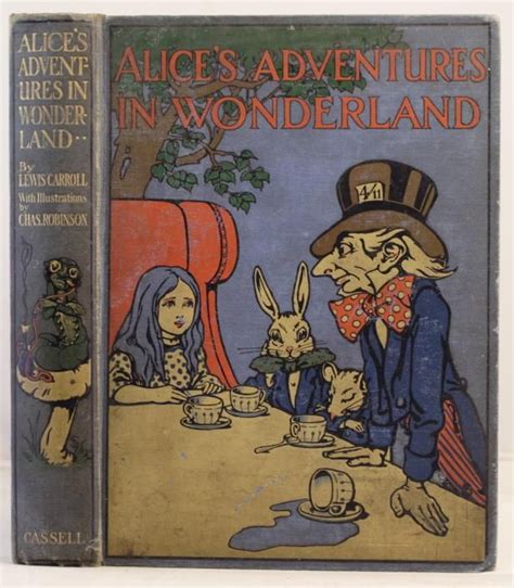 Alices Adventures In Wonderland Illustrated By Charles Robinson