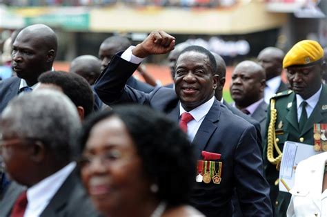 Africa Emmerson Mnangagwa Asumió Como Presidente Interino De Zimbabwe