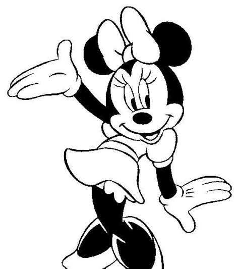 Triazs Dibujos De Mickey Mouse Y Minnie Mouse Para Colorear