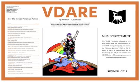 VDARE Quarterly Magazine is Ready! | Blog Posts | VDARE.com