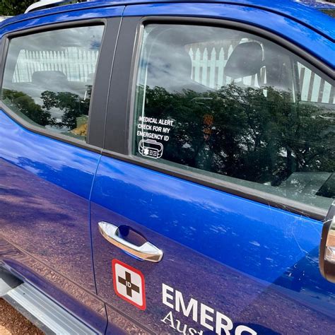 Vinyl Decal Sticker — Copd Check For Emergency Id