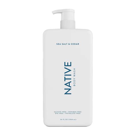 Native Body Wash Sea Salt And Cedar Shop Body Wash At H E B