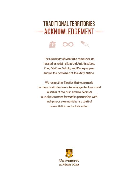 There are a sample statements and helpful resources online. University of Manitoba - Indigenous Connect - Traditional ...