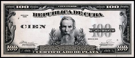 Peso cubano , also called moneda nacional (symbol cup), and peso cubano convertible , also called peso fuerte (and a long string of creative names, symbol cuc). File:US-BEP-República de Cuba (certified proof) 100 silver pesos, 1936 (CUB-74b).jpg - Wikimedia ...