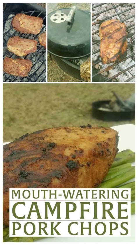 Mouth Watering Campfire Pork Chops