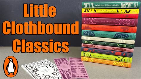 Penguin Little Clothbound Classics Beautiful Little Hardback Editions A First Look Youtube