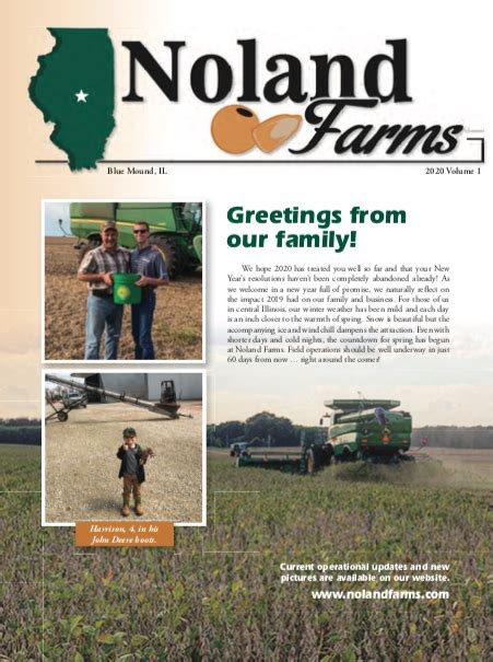 newsletters noland farms inc noland farms inc