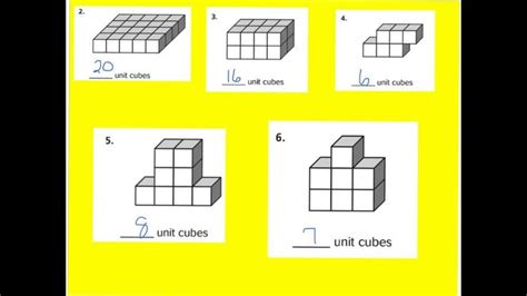 116 Unit Cubes And Solid Figures Math Worksheets Text Features