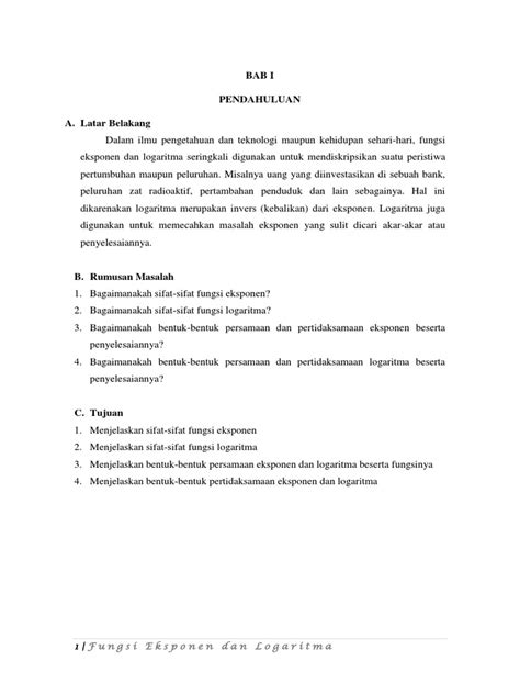 Terakhir selesaikan persamaan untuk y′. Contoh Soal Eksponen Dan Logaritma Beserta Pembahasannya ...