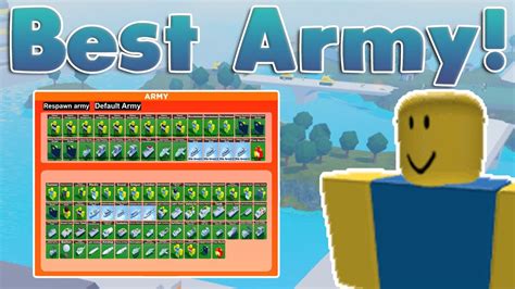 New Best Army In Noob Army Tycoon Roblox Noob Army Tycoon Youtube