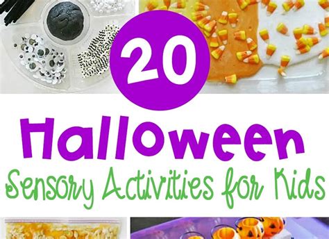 20 Halloween Sensory Activities The Kindergarten Connection