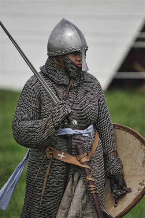 Reenactment The Normans Norman Knight Medieval Armor Historical Armor
