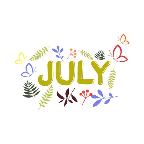 Hello July Vector Art Icons And Graphics For Free Download