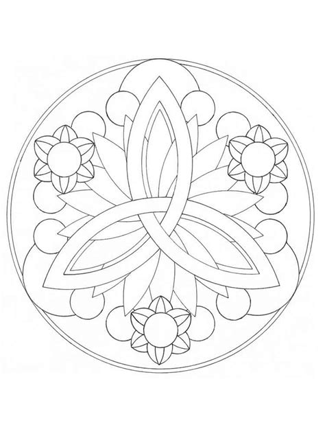 Signup to get the inside scoop from our monthly newsletters. Simple mandala coloring pages for adults. Free Printable ...