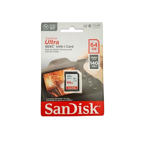 Sandisk Ultra Sdxc Uhs I Card 64gb