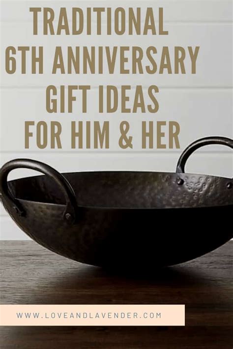 Maybe you would like to learn more about one of these? 21 Impressive Iron Anniversary Gifts for Your 6th Year