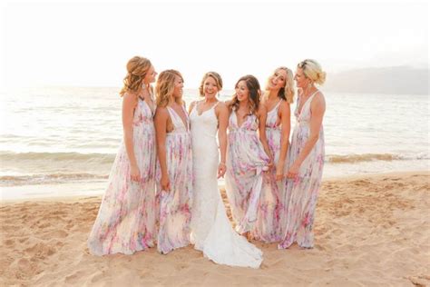 Beach wedding dress code 101. Pastel Beach Wedding at Andaz Maui | Junebug Weddings