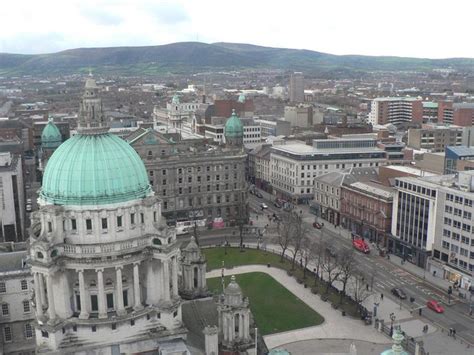 Belfast City Hall Dome And Beyond © Chris Downer Geograph Ireland