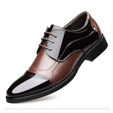 Men Dress Shoe Hot Sale In African Pu Leather Lining Material Official