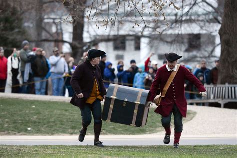 Lexington Battle Green Reenactment