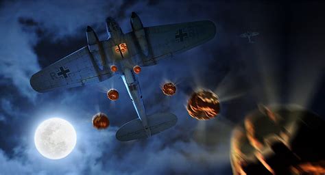 1920x1080px 1080p Free Download War Thunder Heinkel He 111 Hd