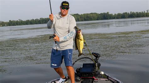 You can catch this fish from the pier, or on a big bass and striped bass are some of the species anglers enjoy catching near the shores. punching-big-bass-in-grass.jpg | Best fishing, Bass boat, Fish