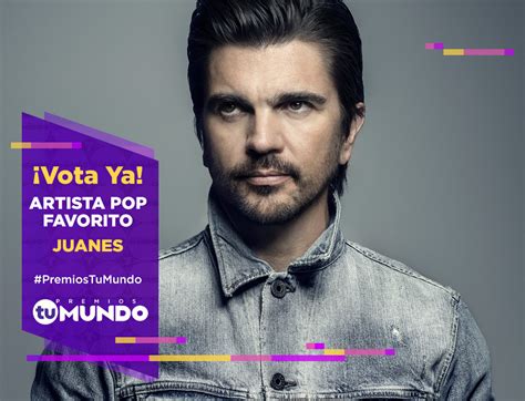 Juanes On Twitter Juanes Nominado A Los Premios Tu Mundo En Artista