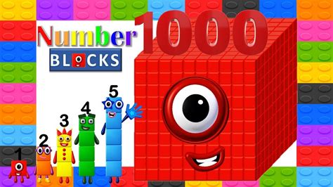 Numberblocks 1 To 1000 Learn To Count Youtube