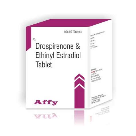 Drospirenone And Ethinyl Estradiol Tablet For Hospital Packaging Type