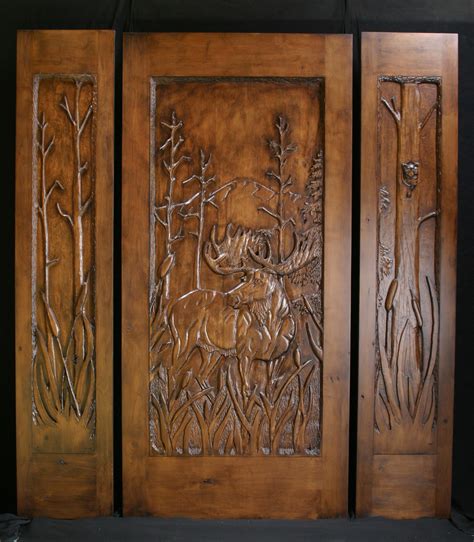 Wooden Doors Hand Carved Wooden Doors Montana