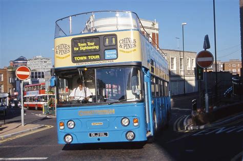 Blue Bus Stratford Upon Avon Double Decker Bus Bournemouth Poole