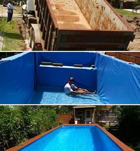 Do It Yourself Concrete Inground Pool Diy Kits Pool Patio Inground