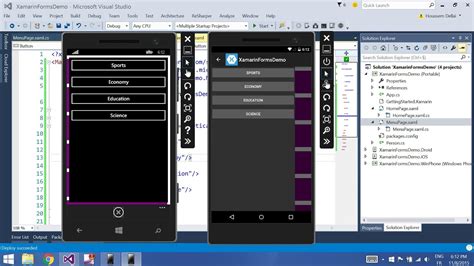Xamarin Forms With Visual Studio Part Masterdetailpage Youtube