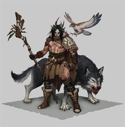 Artstation Druids Hyun Lee Dungeons And Dragons Characters