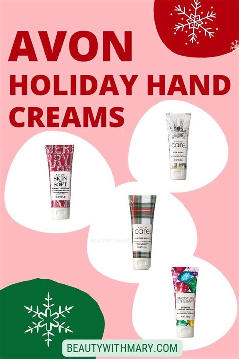 Avon Holiday Hand Cream 2022 Stocking Stuffer T Ideas Hand Cream