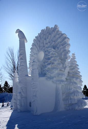Totems Snow Sculpture Jlphoto36 Flickr