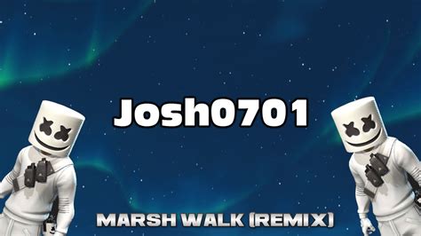 Fortnite Marsh Walk Remix Marshmello Emote Youtube