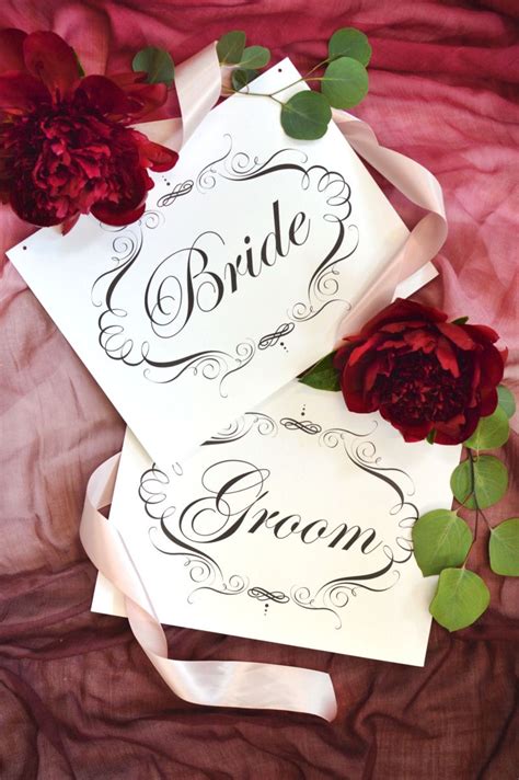 Wed is another free wedding website template that is ideal for our list today. FREE printable bride and groom sign for your wedding ...