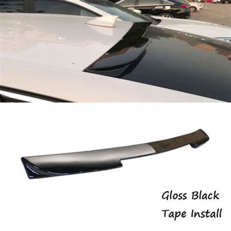 Black Rear Window Roof Spoiler Wing Fit For Ford Mondeo Fusion Sedan