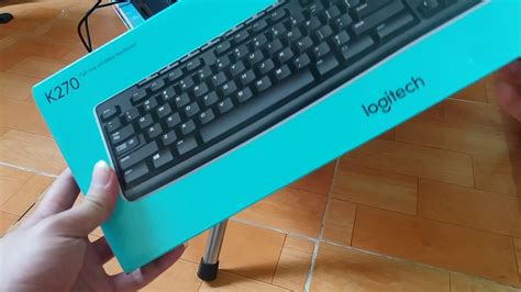 Keyboard Logitech K270 Wireless Black Youtube