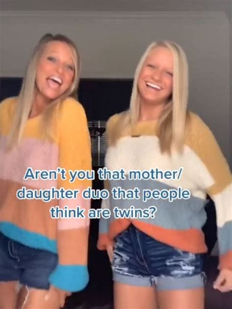 Mum And Daughter Who Look Like Twins Baffle TikTok Video The