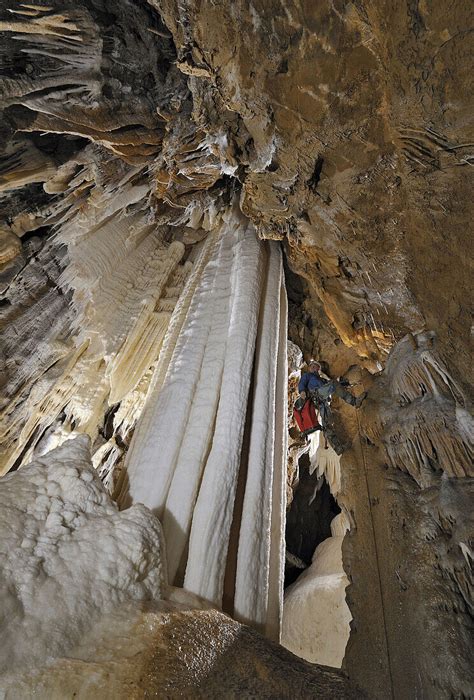 A British Cave Explorer Admires This License Image 70500293 Image