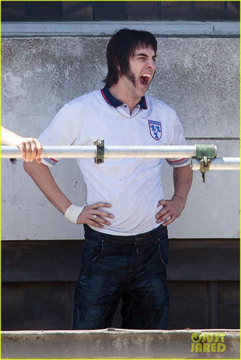 Sacha Baron Cohen Gets Into Character For Grimsby First Pics Photo