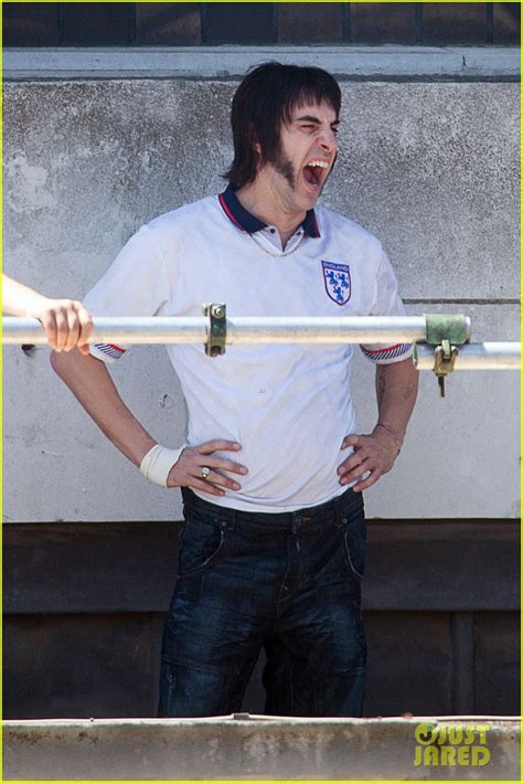 Sacha Baron Cohen Gets Into Character For Grimsby First Pics Photo 3149791 Sacha Baron