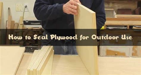The versatility of roseburg mdf offers athe versatility of roseburg mdf offers a smooth hard surface, exceptional machining, plus clean, sharp edges for cutting and drilling. How To Seal Plywood For Outdoor Use