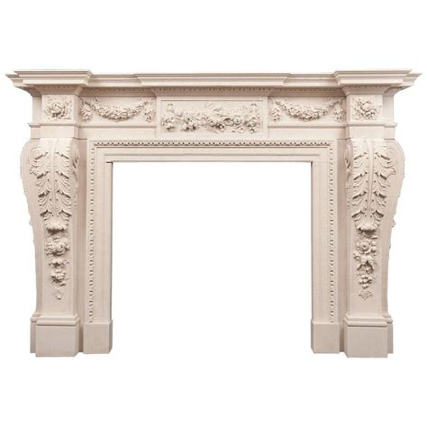 Ryan and smith are internationally renowned retailers of antiques, specializing in high quality antique fireplace mantels. Ryan and Smith Magnificent Stone Fireplace For Sale at 1stDibs