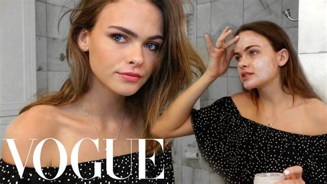 Model Skincare And Natural Smokey Makeup Tutorial Summer Mckeen Youtube